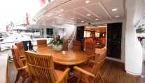 Motor yacht MAGIC DREAM -  Aft Deck Al Fresco Dining
